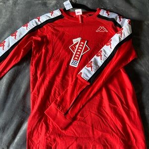 Red Kappa Long Sleeve